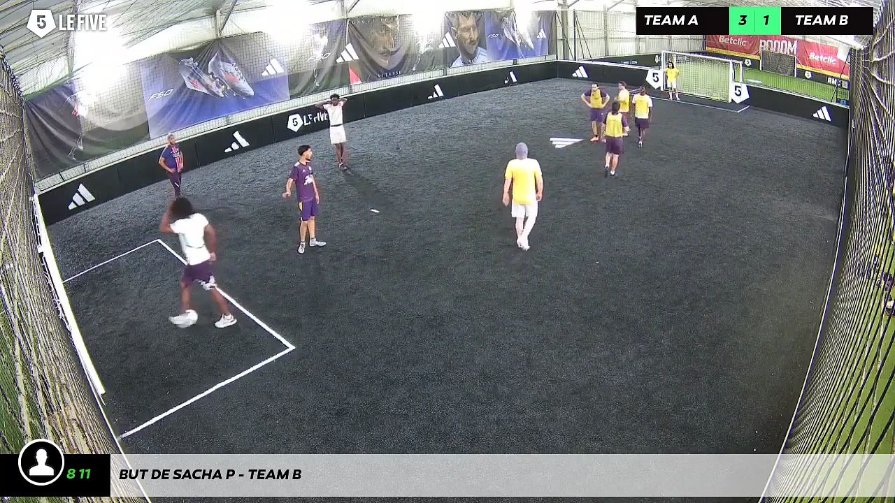 But de Sacha P - Team B