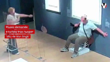 El museo Palazzo Maffei demanda al hombre que se sentó en la silla “Van Gogh” y la rompió