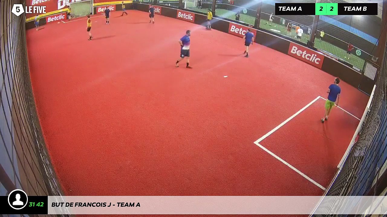 But de Francois J - Team A