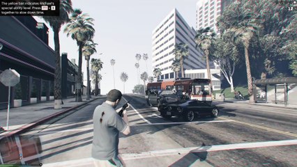 Michael Steals Police Car – GTA V Epic Chase & Action!