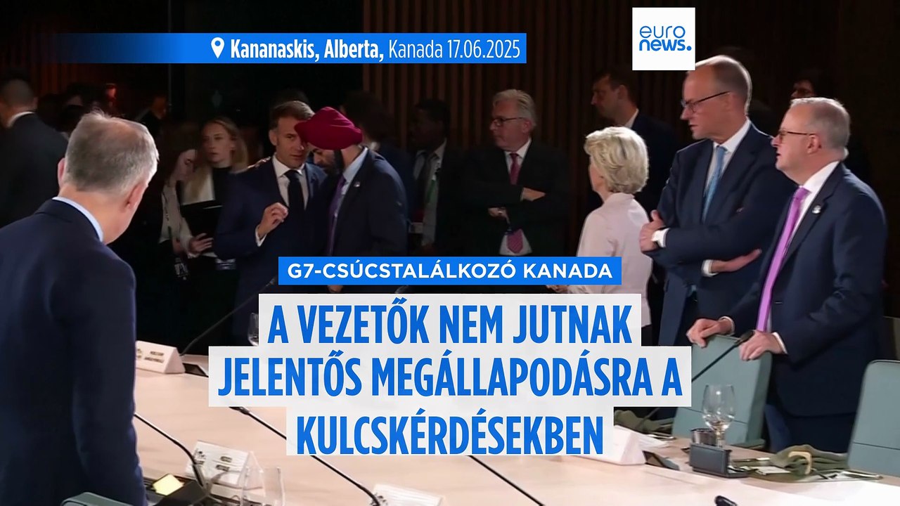 A G7-ről való távozása előtt Trump még megvétózott egy közös nyilatkozatot Ukrajnáról