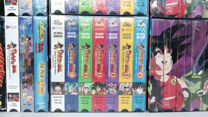 Dragon Ball VHS 100% Complete Collection!!! _ FIRST EVER DOCUMENTED