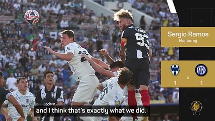 Ramos 'proud' to go toe-toe with Inter at the Club World Cup