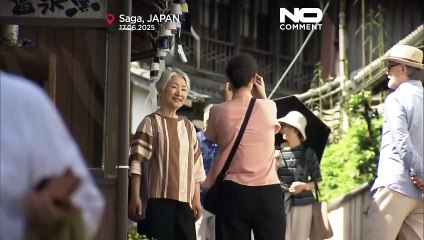 Sinos de porcelana anunciam o verão em cidade cerâmica japonesa