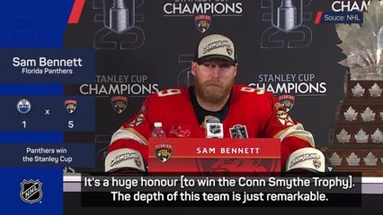 Winning the Conn Smythe Trophy is a huge honour - Bennett