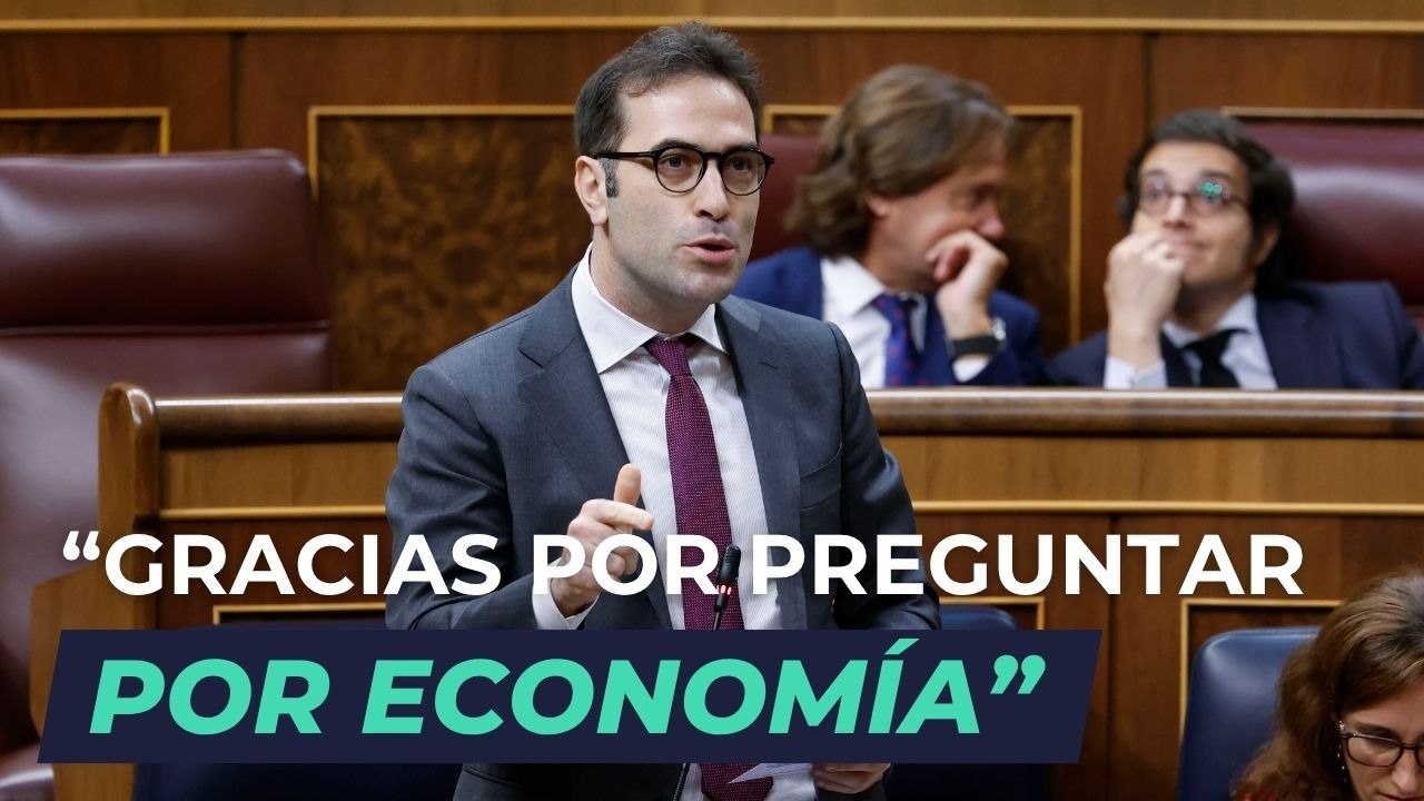 El ministro de Economía celebra que el PP le pregunte en el Congreso: "537 días han tardado en hacer una pregunta sobre economía"