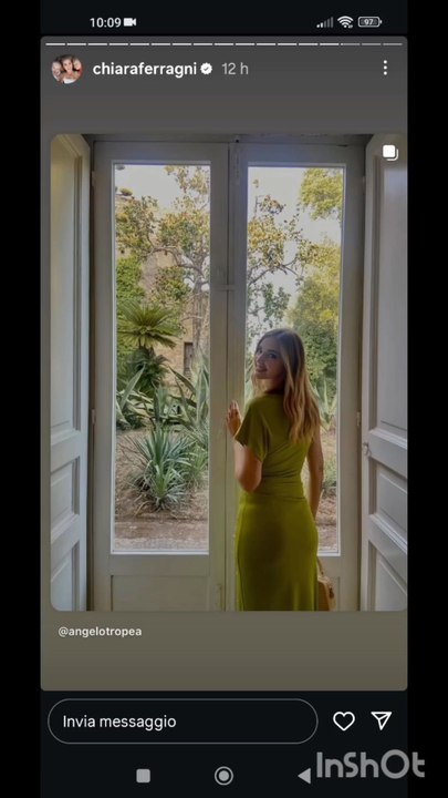 chiara Ferragni tornata a milano