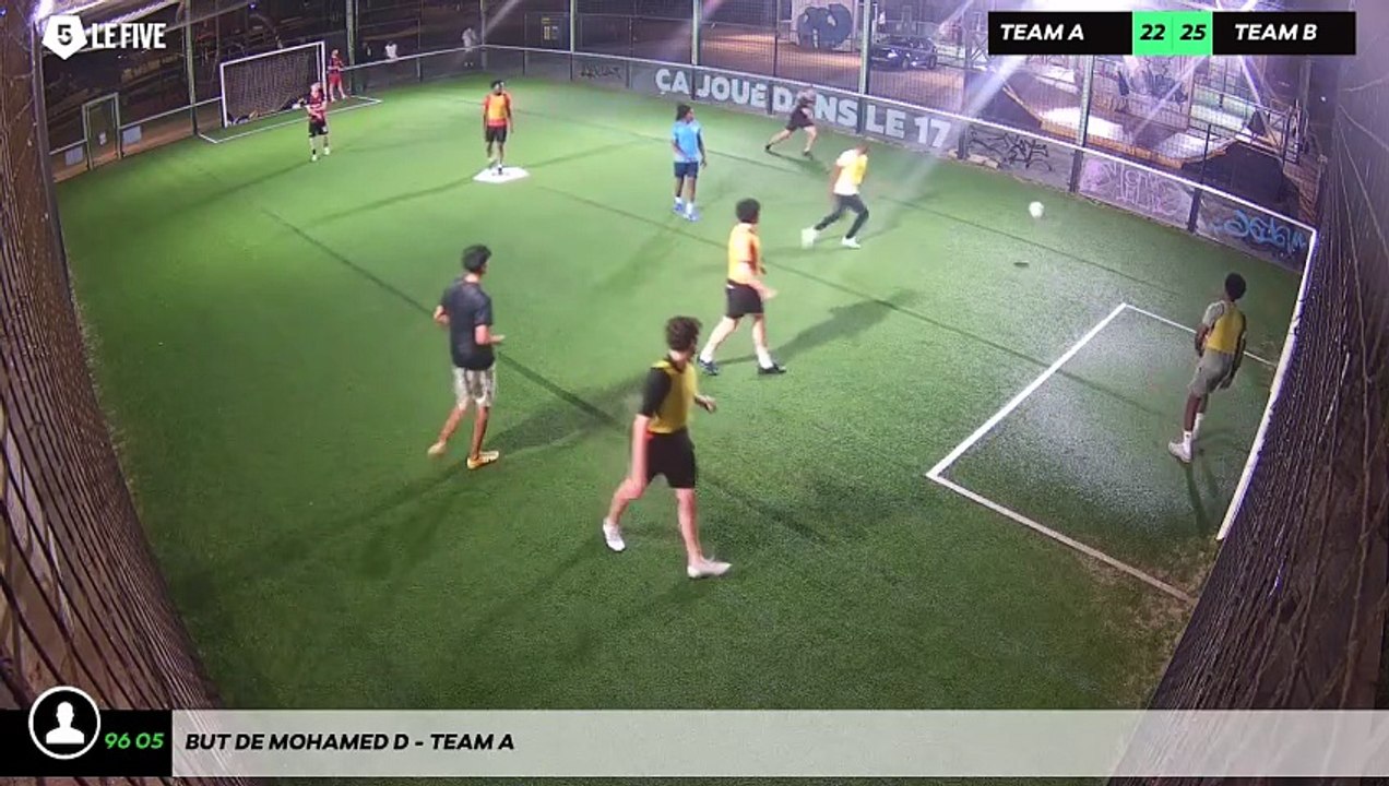 But de Mohamed D - Team A