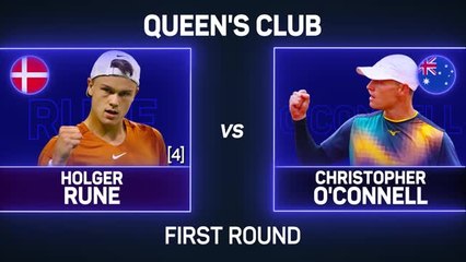 Rune defeats O'Connell to make Queen's last 16