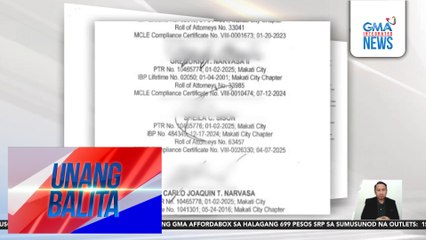 Legal team ni VP Sara Duterte sa impeachment trial | Unang Balita