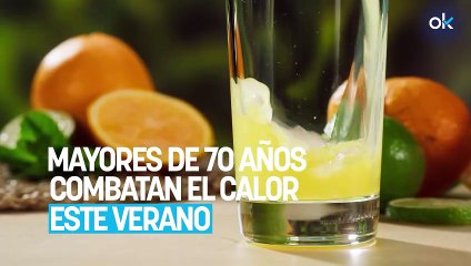 Ni agua ni zumos: el mejor refresco saludable para que los mayores de 70 años combatan el calor este verano