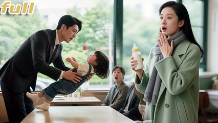 CEO crashes into a single momsuddenly sees her sons face… shock to find its his little copy!