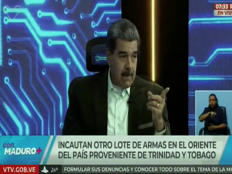 Presidente Maduro: A toda hora estamos vigilando y cuidando la paz del país