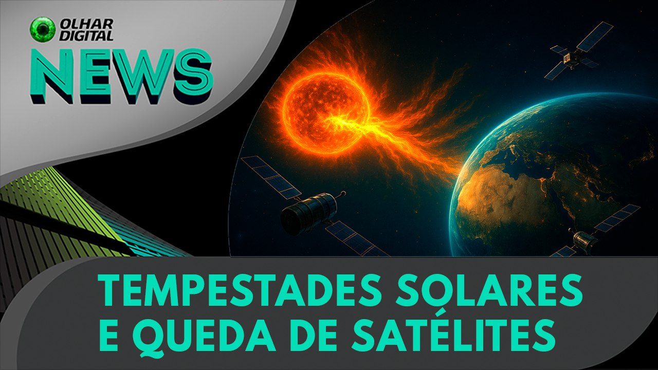 Brasileiro da NASA alerta para tempestades solares!  | 16/06/2025 | #OlharDigital