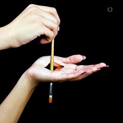 Optical illusion hand painting! 😯