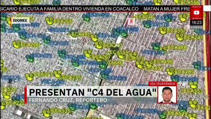 En Ecatepec, presentan el 'C4 del Agua'; buscan mitigar fugas y prevenir inundaciones