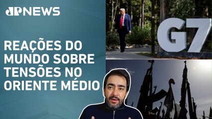 G7 cobra fim do conflito entre Israel e Irã; Pedro Costa Júnior analisa repercussões