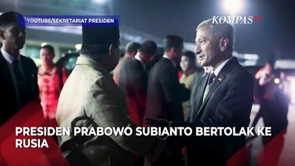 Dari Singapura, Prabowo Bertolak ke Rusia Temui Putin
