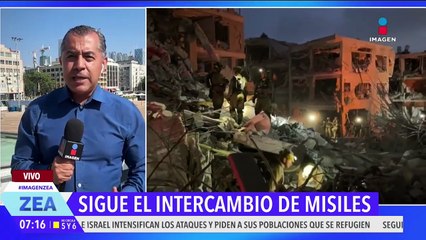 Continúa el intercambio de misiles entre Israel e Irán