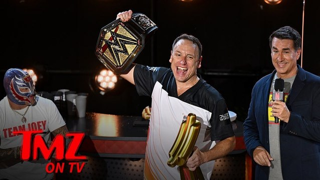 Joey Chestnut Announces Return To Nathan's Hot Dog Eating Contest | TMZ TV