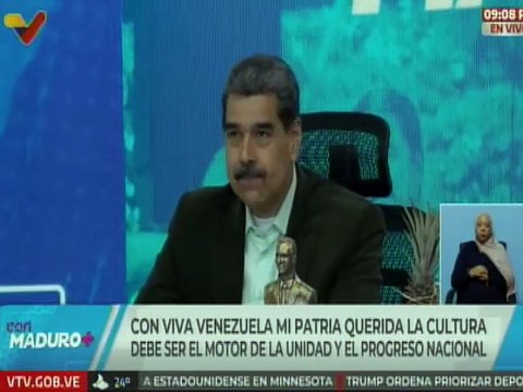 Min. Ernesto Villegas indicó las próximas festividades enmarcadas en la cultura venezolana