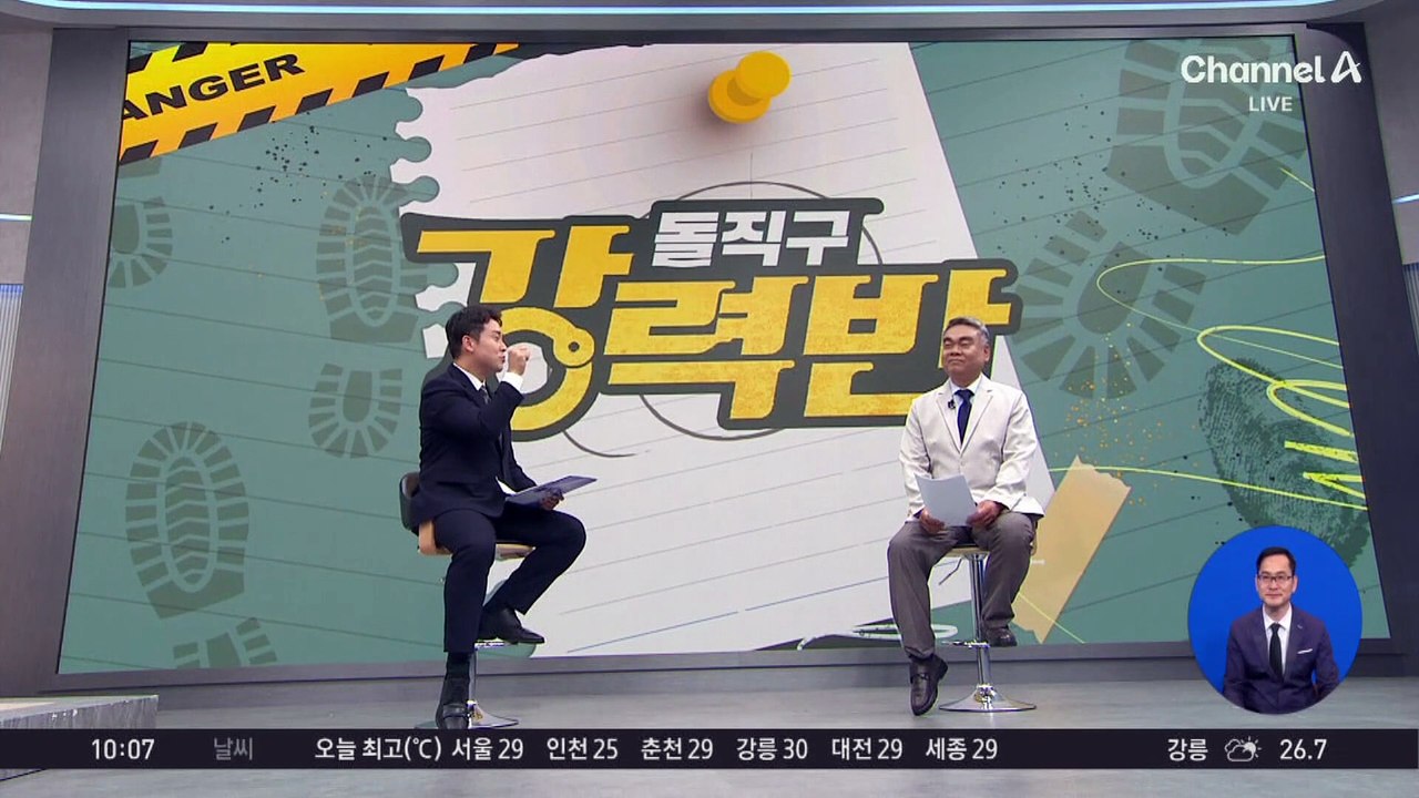 [돌직구 강력반]도로 위 배회한 남성…마약 4종 ’양성‘