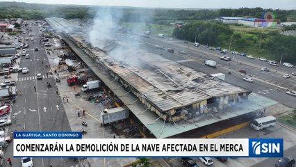 Incendio en Merca Santo Domingo deja pérdidas | Emisión Estelar SIN  con Alicia Ortega