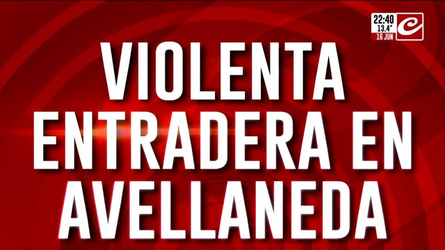 ENTRADERA SALVAJE: Maniataron y molieron a golpes a una familia de jubilados en Avellaneda