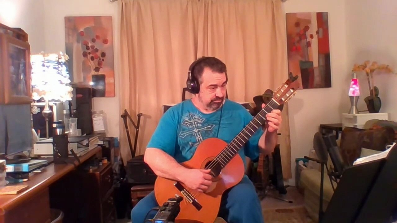 Classical Guitar Cover of Come Away by John Dowland | Performed by David Michael Cray