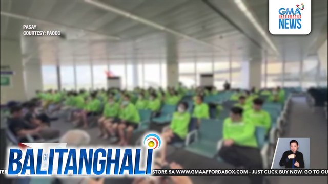 100 Chinese na nahuli sa mga ilegal na POGO, ipina-deport sa China ngayong araw | Balitanghali