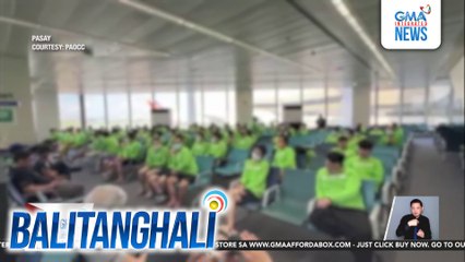 100 Chinese na nahuli sa mga ilegal na POGO, ipina-deport sa China ngayong araw | Balitanghali