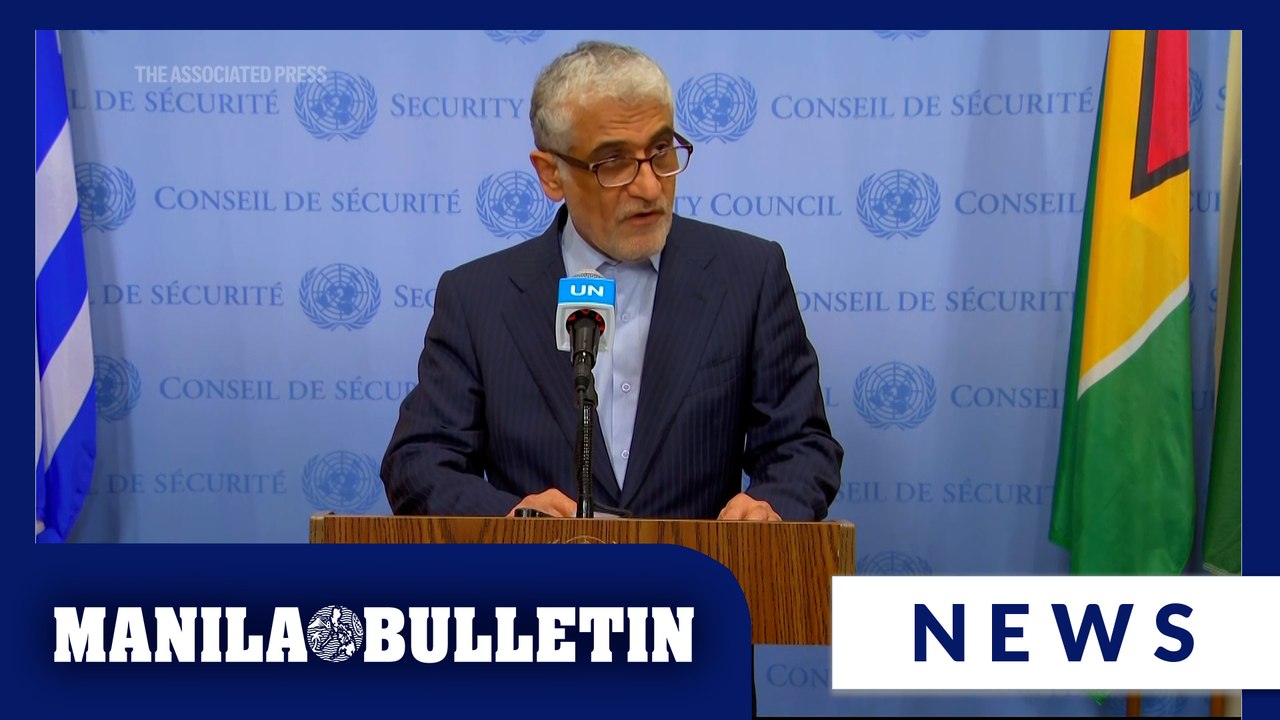 Iran's UN ambassador condemns Israeli attack on Iran's news agency