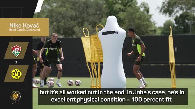 Kovac impressed by Jobe Bellingham, but he'll have to be patient