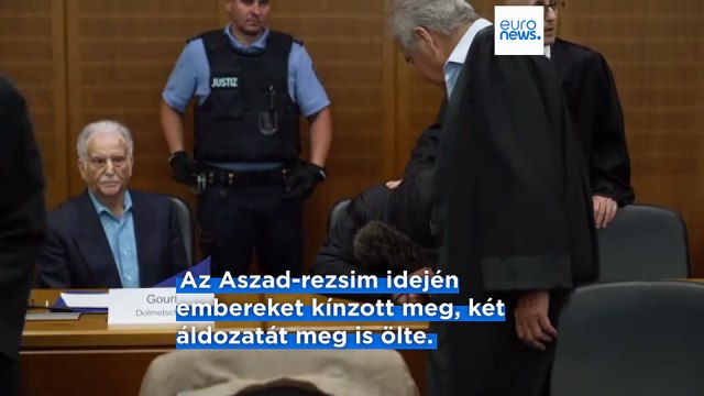 Kínzások és háborús bűnök miatt életfogytiglanra ítéltek egy szíriai orvost Németországban