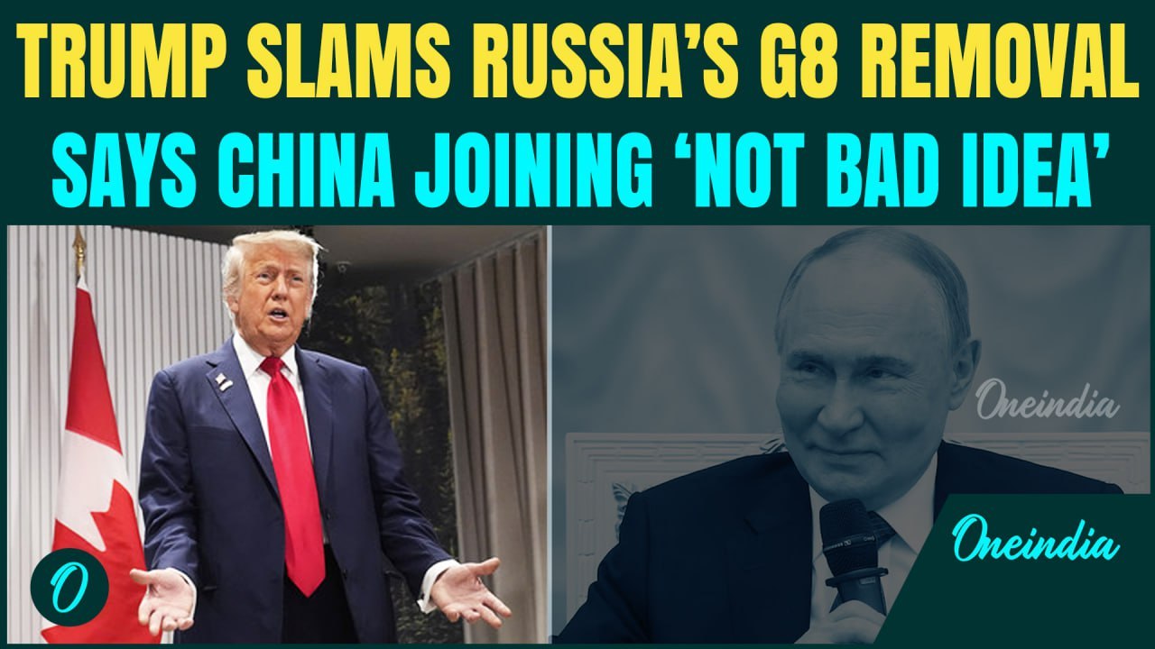 Trump Insults Trudeau in front of Carney, calls Russia’s G8 Removal 'BIG MISTAKE' — Full G7 Address