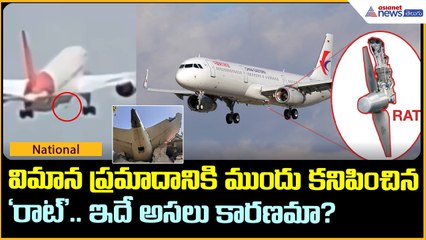 విమాన ప్రమాదానికి ముందు కనిపించిన ‘రాట్’.. ఇది అసలు కారణమా? | Asianet News Telugu 🛫