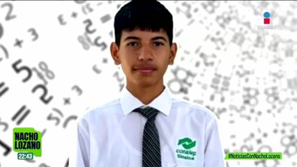 Jesús Fernando, del Conalep 3 Mazatlán, triunfó en concurso nacional de cálculo mental 2025