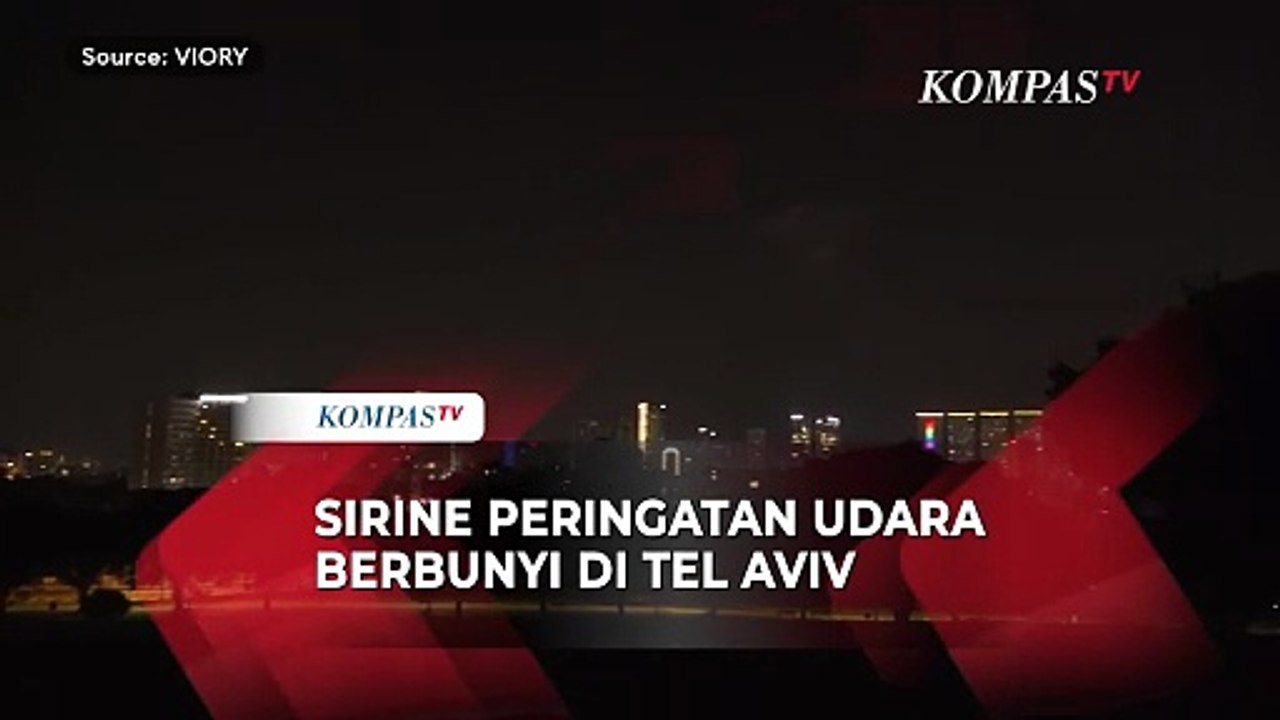 Iran Kembali Serang Israel, Sirine Peringatan Meraung di Tel Aviv