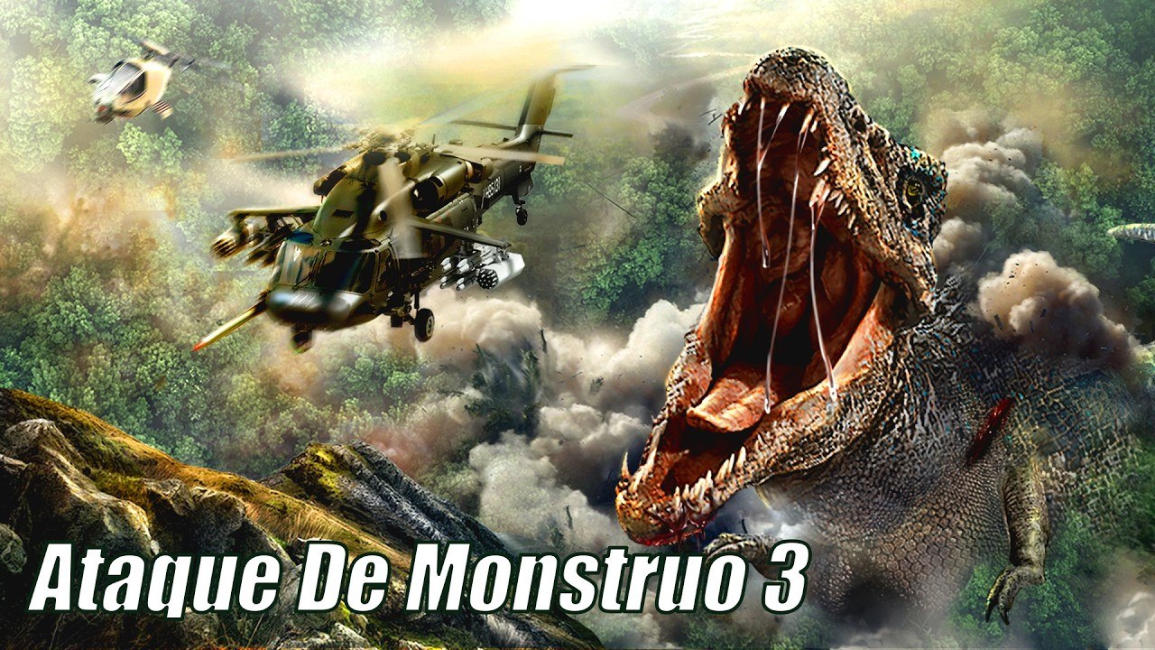 Ataque De Monstruo 3 La Isla de los Dinosaurios - Pelicula de Aventura - Completa en Español HD