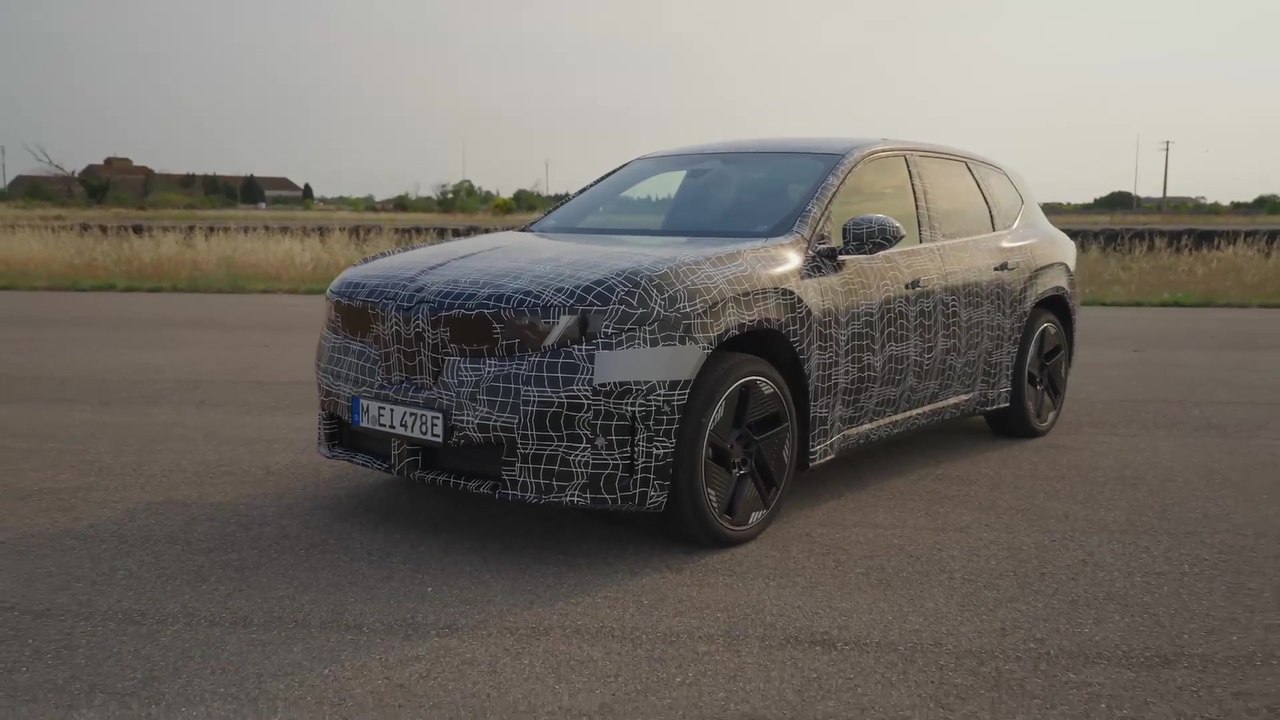 Zukunftsweisende Technologie trifft auf pure Fahrfreude - BMW iX3 Prototypen im Test