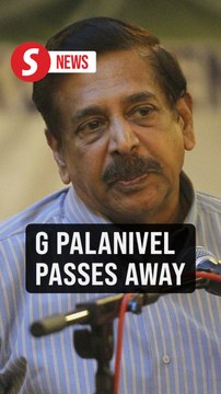 Former MIC president G Palanivel passes away