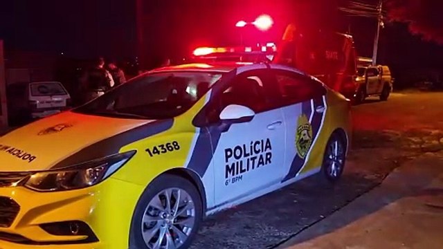 Jovem é espancado após tentar invadir residência e causar confusão no Cascavel Velho