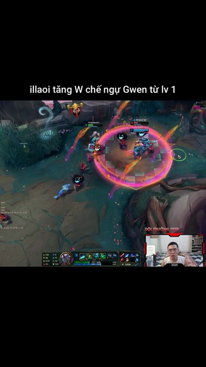 illaoi tăng W chế ngự Gwen từ lv 1 #illaoi #gwen #lienminhhuyenthoai #leagueoflegends #knightriseky