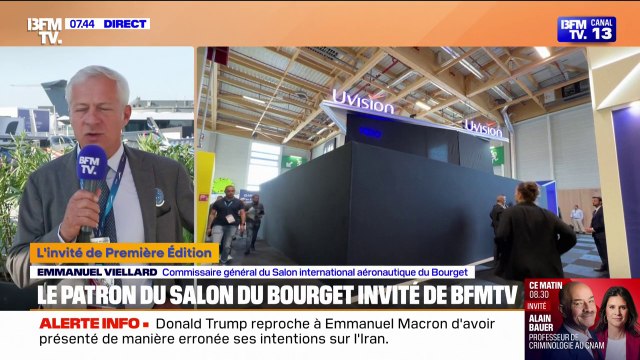 Stands israéliens interdits au Salon du Bourget: Nous avons eu des ordres, nous les avons appliqués , affirme le patron du salon