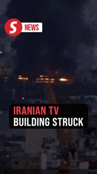 Israel strikes Iranian TV building as fighting intensifies