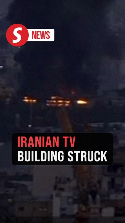 Israel strikes Iranian TV building as fighting intensifies