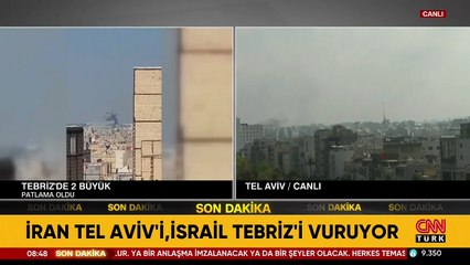 İran Tel Aviv'i, İsrail Tebriz'i vuruyor!