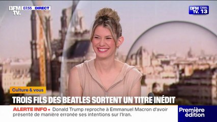Trois fils des Beatles sortent un titre inédit ensemble intitulé "Vocals"