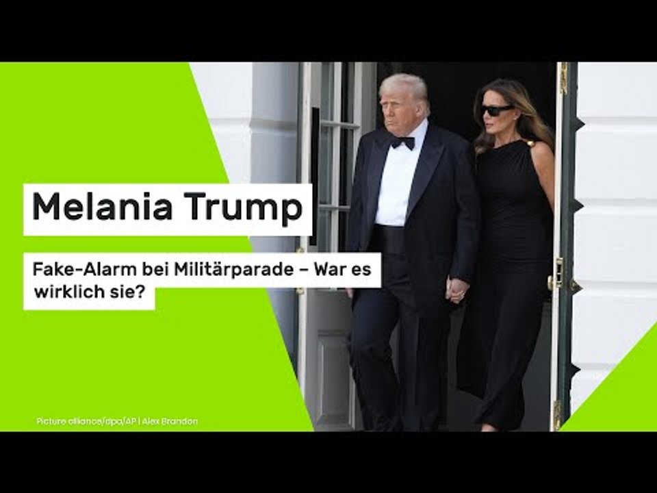 Melania Trump: Fake-Alarm bei Militärparade – War es wirklich sie?