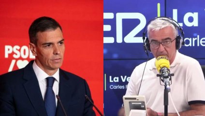 Carles Francino (SER) acude al rescate del enfangado Pedro Sánchez al grito de que "viene la ultraderecha"